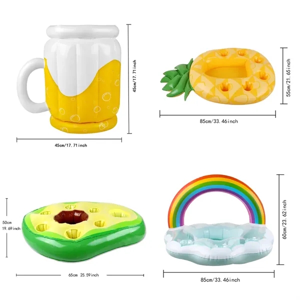 Pools Tub Large Capacity Inflatable Floating Drink Holder - Pools Tub Large Capacity Inflatable Floating Drink Holder - Image 5 of 6
