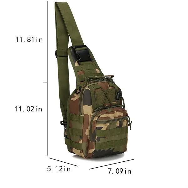 Compact Sling Shoulder Bag for Range Travel Hiking Sports - Compact Sling Shoulder Bag for Range Travel Hiking Sports - Image 1 of 7