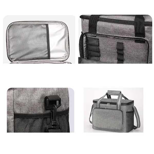 24 Can 15L Large Insulated Lunch Box Cooler Beer Bag - 24 Can 15L Large Insulated Lunch Box Cooler Beer Bag - Image 2 of 5