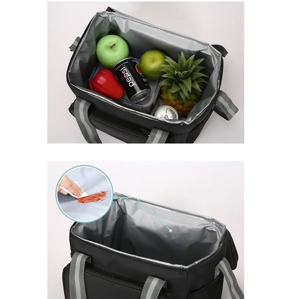 24 Can 15L Large Insulated Lunch Box Cooler Beer Bag - 24 Can 15L Large Insulated Lunch Box Cooler Beer Bag - Image 3 of 5