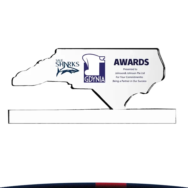 Qurny North Carolina Crystal Award - Qurny North Carolina Crystal Award - Image 0 of 3