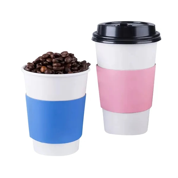 Corrugated Kraft Paper Sleeve Fits 12OZ To16OZ Cup - Corrugated Kraft Paper Sleeve Fits 12OZ To16OZ Cup - Image 1 of 3