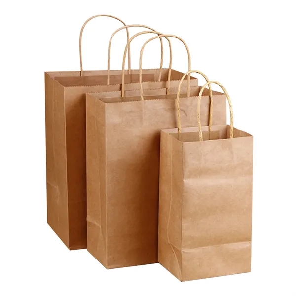 Kraft Paper Take Out Bag - Kraft Paper Take Out Bag - Image 3 of 6