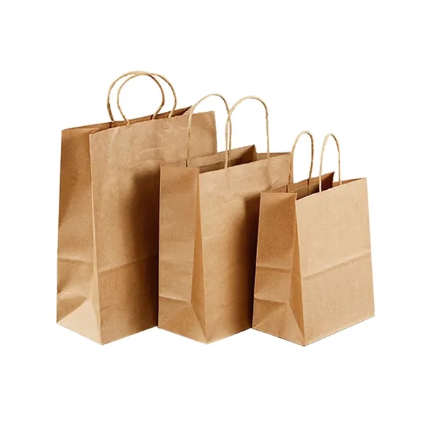 Kraft Paper Take Out Bag - Kraft Paper Take Out Bag - Image 4 of 6