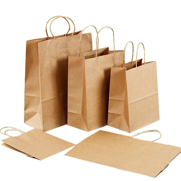 Kraft Paper Take Out Bag - Kraft Paper Take Out Bag - Image 5 of 6