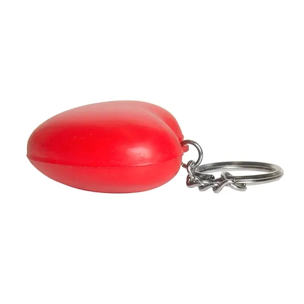 Heart Keychain Stress Ball - Heart Keychain Stress Ball - Image 1 of 4