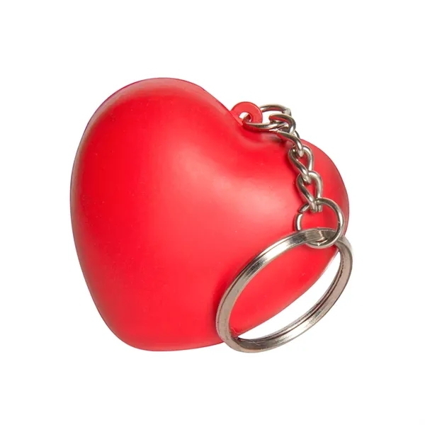 Heart Keychain Stress Ball - Heart Keychain Stress Ball - Image 3 of 4