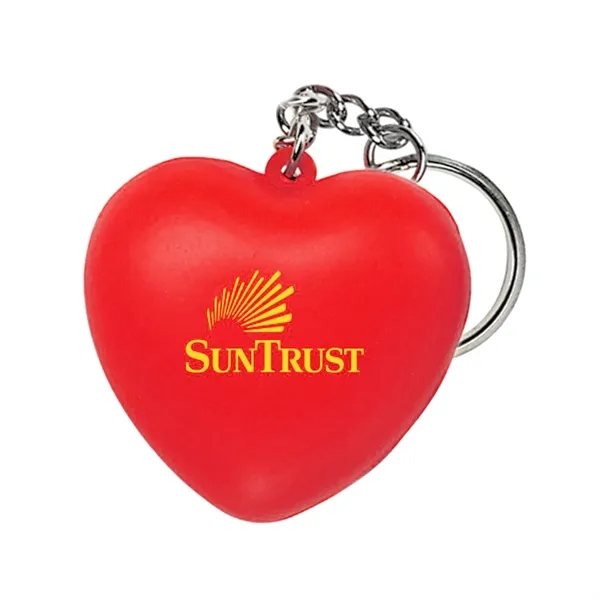 Heart Keychain Stress Ball - Heart Keychain Stress Ball - Image 4 of 4