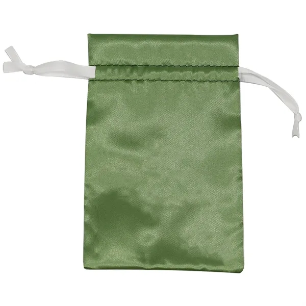 Satin Gift Drawstring Bag - Satin Gift Drawstring Bag - Image 2 of 7