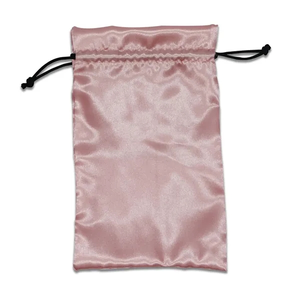 Satin Gift Drawstring Bag - Satin Gift Drawstring Bag - Image 3 of 7