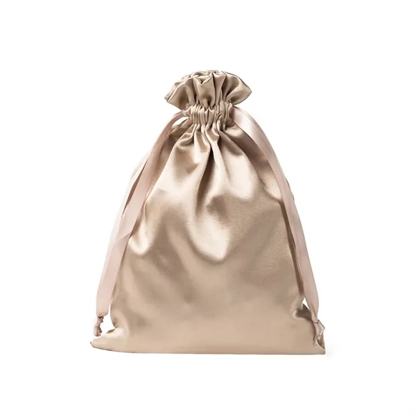 Satin Gift Drawstring Bag - Satin Gift Drawstring Bag - Image 7 of 7