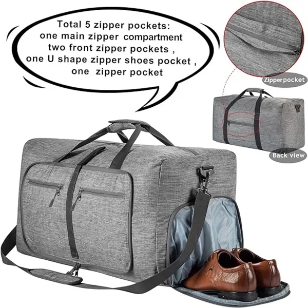 Foldable Travel Sports Bag - Foldable Travel Sports Bag - Image 4 of 5