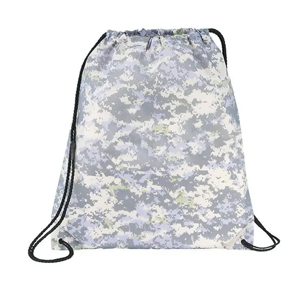 Simply Camo Drawstring Tote Bag - Simply Camo Drawstring Tote Bag - Image 5 of 6