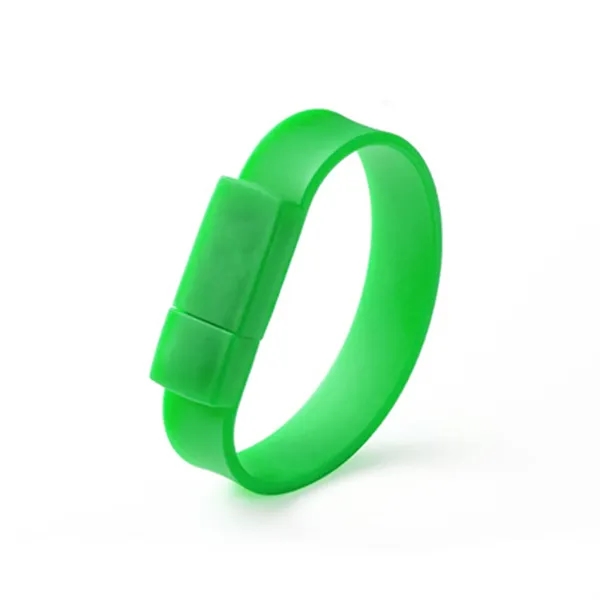 Silicone Wristband Usb Drive Bracelet (8 Gb) - Silicone Wristband Usb Drive Bracelet (8 Gb) - Image 2 of 11