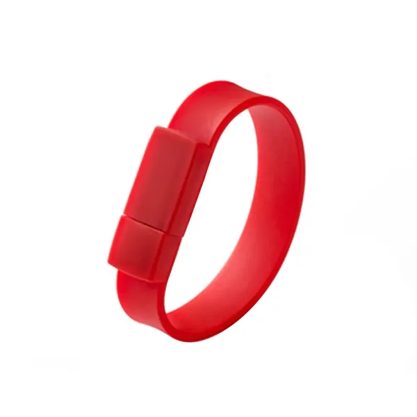 Silicone Wristband Usb Drive Bracelet (8 Gb) - Silicone Wristband Usb Drive Bracelet (8 Gb) - Image 5 of 11