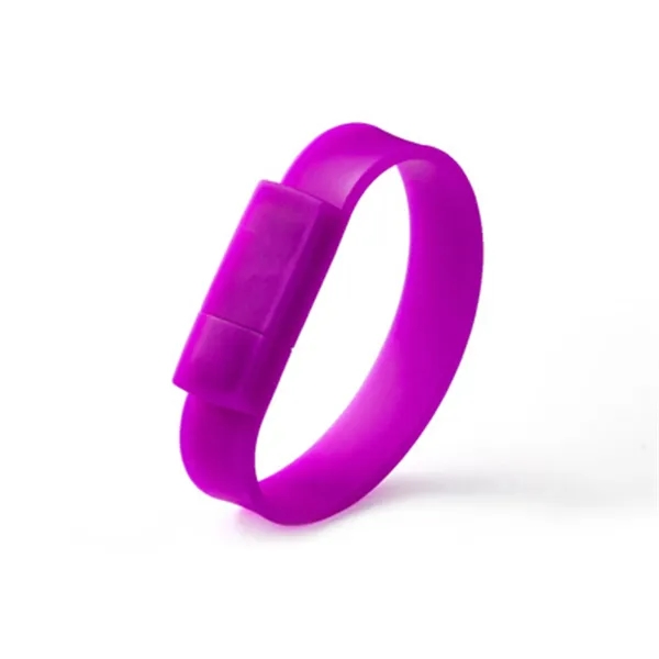 Silicone Wristband Usb Drive Bracelet (8 Gb) - Silicone Wristband Usb Drive Bracelet (8 Gb) - Image 7 of 11