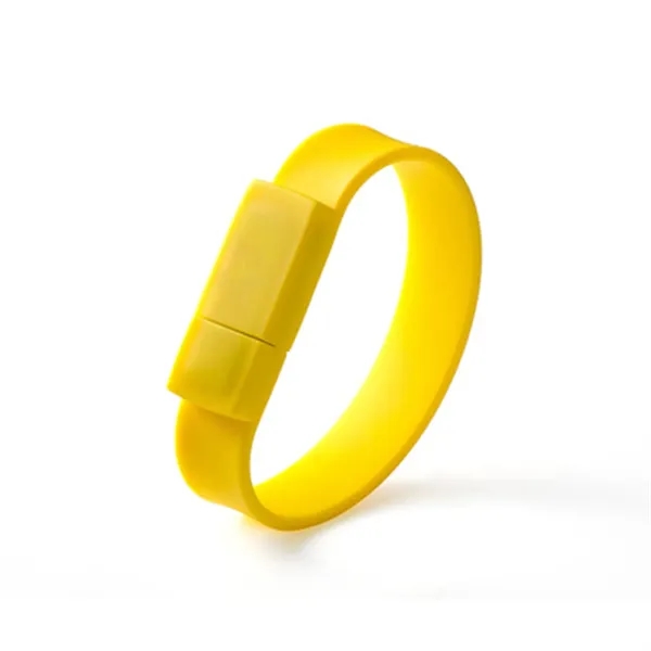 Silicone Wristband Usb Drive Bracelet (8 Gb) - Silicone Wristband Usb Drive Bracelet (8 Gb) - Image 8 of 11