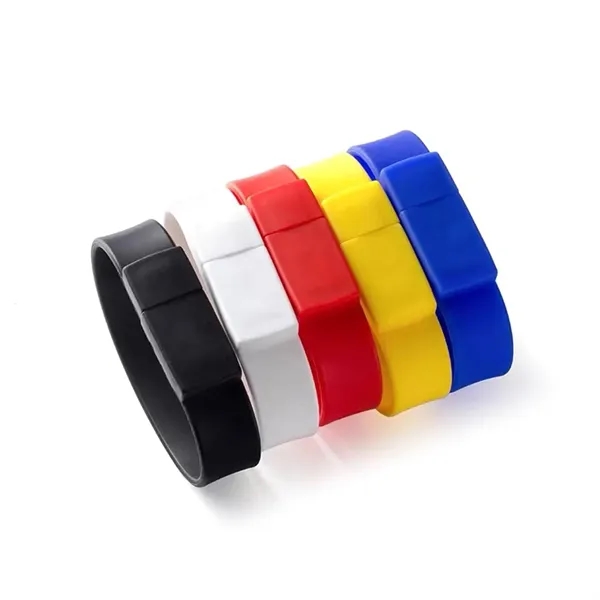 Silicone Wristband Usb Drive Bracelet (8 Gb) - Silicone Wristband Usb Drive Bracelet (8 Gb) - Image 9 of 11