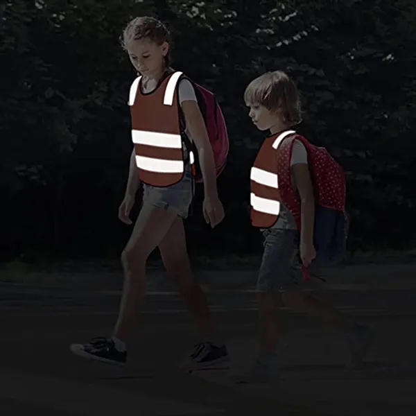 Kids Safety Reflective Vest - Kids Safety Reflective Vest - Image 5 of 7