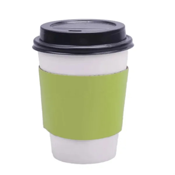 Full Color Double-Layer Craft Paper Coffee Cup Sleeve - Full Color Double-Layer Craft Paper Coffee Cup Sleeve - Image 1 of 4