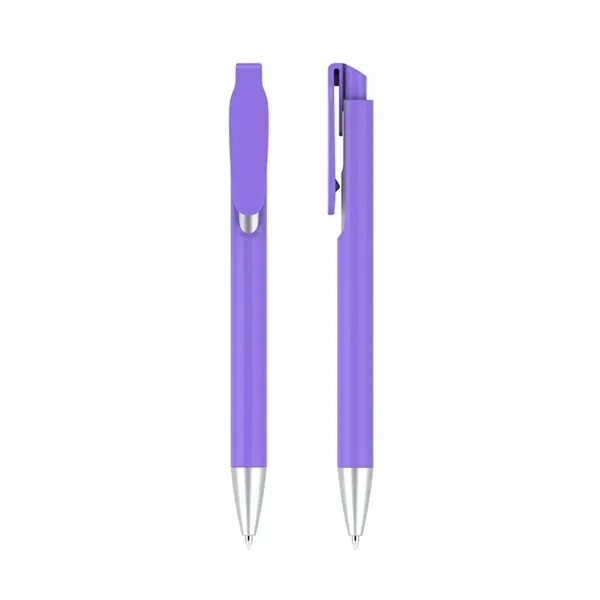 Plastic Retractable Ballpoint Pen - Plastic Retractable Ballpoint Pen - Image 1 of 32