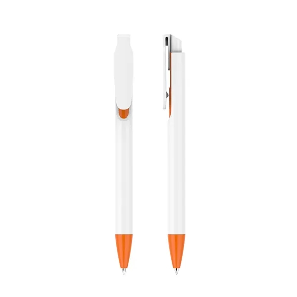 Plastic Retractable Ballpoint Pen - Plastic Retractable Ballpoint Pen - Image 5 of 32