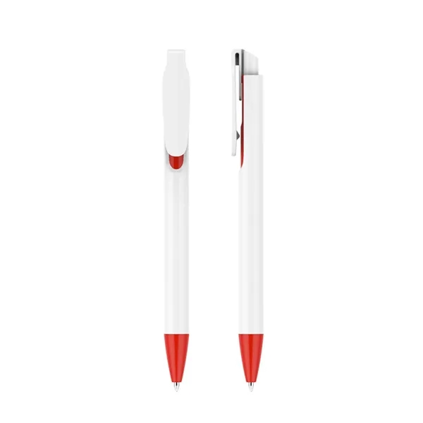 Plastic Retractable Ballpoint Pen - Plastic Retractable Ballpoint Pen - Image 6 of 32