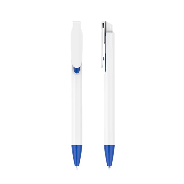 Plastic Retractable Ballpoint Pen - Plastic Retractable Ballpoint Pen - Image 8 of 32