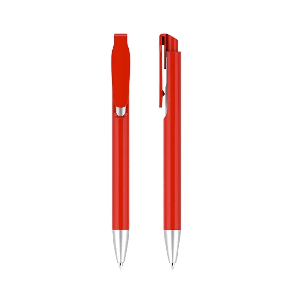 Plastic Retractable Ballpoint Pen - Plastic Retractable Ballpoint Pen - Image 9 of 32