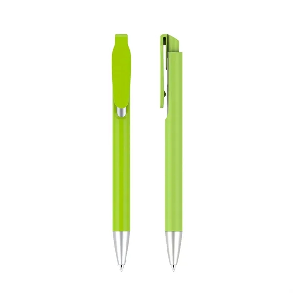 Plastic Retractable Ballpoint Pen - Plastic Retractable Ballpoint Pen - Image 10 of 32