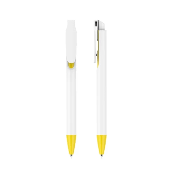 Plastic Retractable Ballpoint Pen - Plastic Retractable Ballpoint Pen - Image 11 of 32