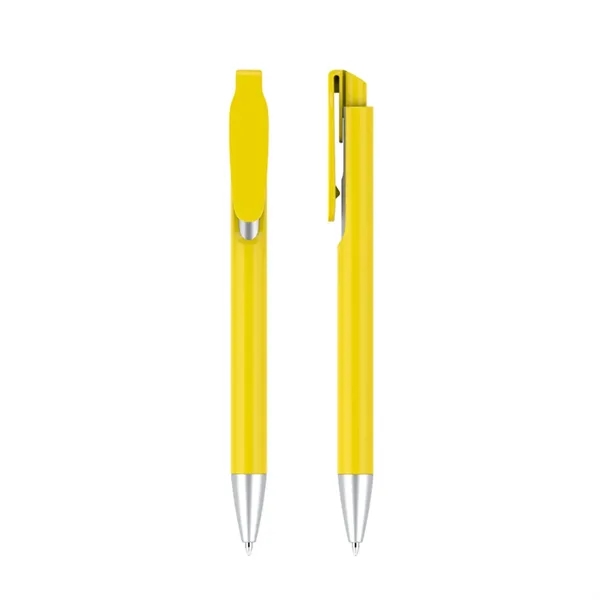 Plastic Retractable Ballpoint Pen - Plastic Retractable Ballpoint Pen - Image 12 of 32