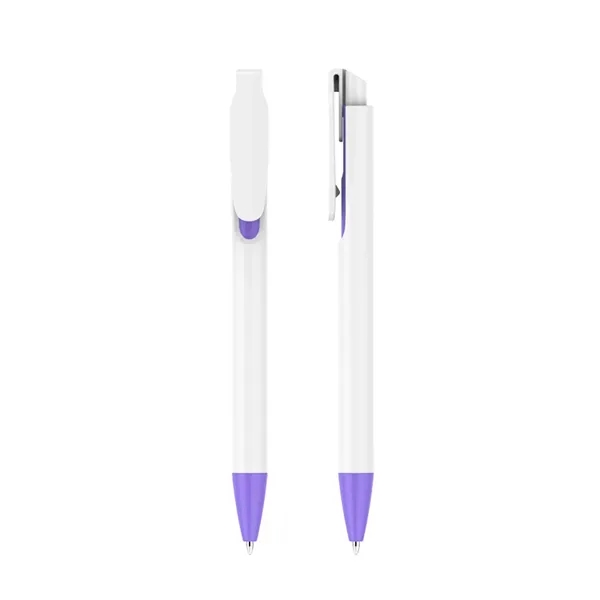 Plastic Retractable Ballpoint Pen - Plastic Retractable Ballpoint Pen - Image 13 of 32