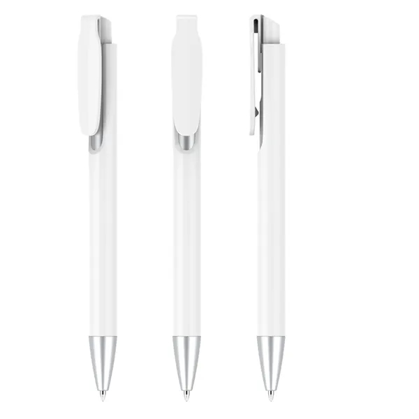 Plastic Retractable Ballpoint Pen - Plastic Retractable Ballpoint Pen - Image 15 of 32