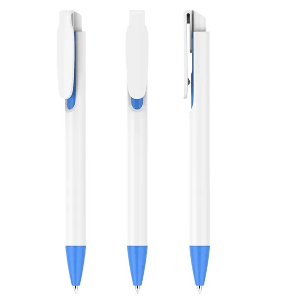 Plastic Retractable Ballpoint Pen - Plastic Retractable Ballpoint Pen - Image 30 of 32