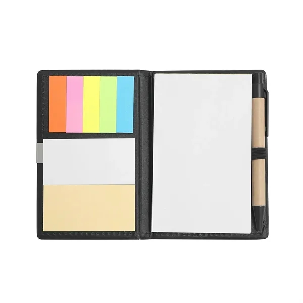 3 In 1 Portable Notebook Sticker With Pen Set - 3 In 1 Portable Notebook Sticker With Pen Set - Image 3 of 8