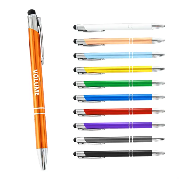 Ellipse Softy Brights Metal Touch Ballpoint Pen W/Stylus - Ellipse Softy Brights Metal Touch Ballpoint Pen W/Stylus - Image 0 of 19