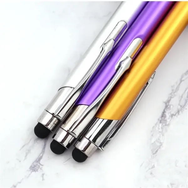 Ellipse Softy Brights Metal Touch Ballpoint Pen W/Stylus - Ellipse Softy Brights Metal Touch Ballpoint Pen W/Stylus - Image 3 of 19