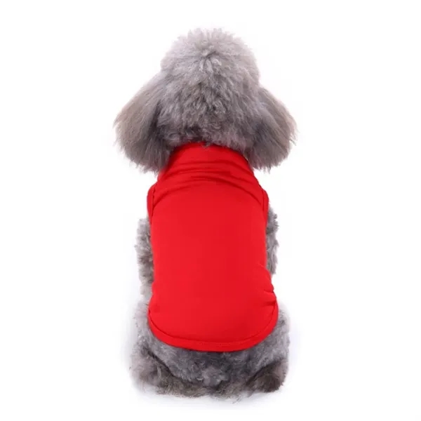 Dog Cotton Vest Coat In Summer - Dog Cotton Vest Coat In Summer - Image 10 of 18