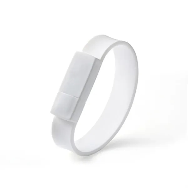 Silicone Wristband Usb Drive Bracelet (8 Gb) - Silicone Wristband Usb Drive Bracelet (8 Gb) - Image 1 of 11