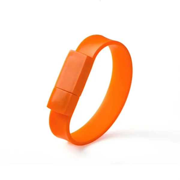 Silicone Wristband Usb Drive Bracelet (8 Gb) - Silicone Wristband Usb Drive Bracelet (8 Gb) - Image 11 of 11