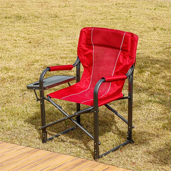 Portable Folding Upgraded Oversized Directors Chairs w/Table - Portable Folding Upgraded Oversized Directors Chairs w/Table - Image 1 of 8