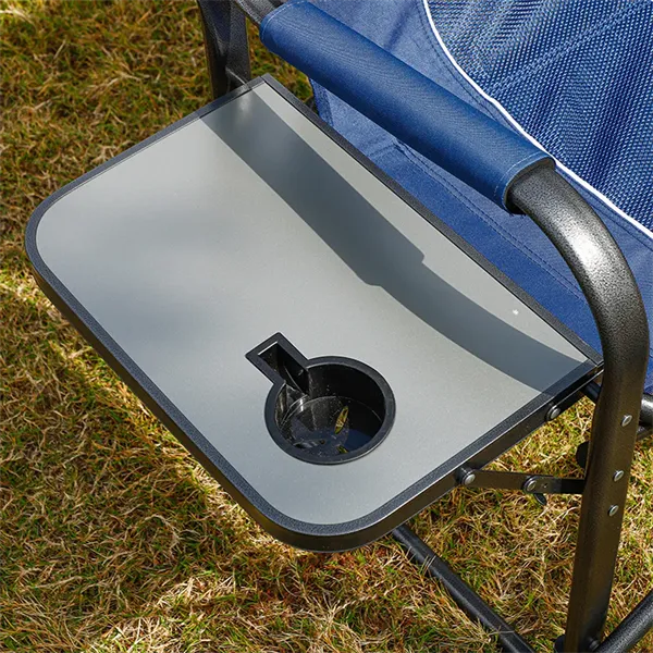 Portable Folding Upgraded Oversized Directors Chairs w/Table - Portable Folding Upgraded Oversized Directors Chairs w/Table - Image 4 of 8