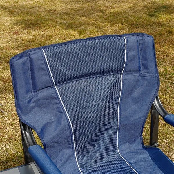 Portable Folding Upgraded Oversized Directors Chairs w/Table - Portable Folding Upgraded Oversized Directors Chairs w/Table - Image 7 of 8