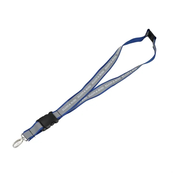 Recycled Polyester Reflective Lanyard - Recycled Polyester Reflective Lanyard - Image 0 of 0