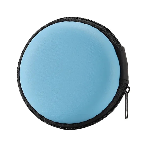 Round EVA Foam Earphone Case - Round EVA Foam Earphone Case - Image 2 of 8