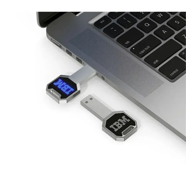Light Up Logo USB Drive 8GB - Light Up Logo USB Drive 8GB - Image 1 of 3