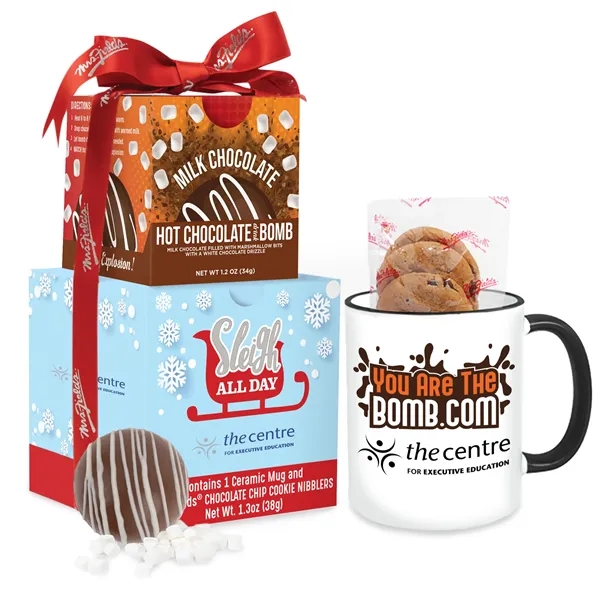 Mrs. Fields Mug & Cookies With Hot Chocolate Bomb Gift Set - Mrs. Fields Mug & Cookies With Hot Chocolate Bomb Gift Set - Image 2 of 6