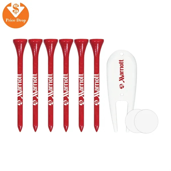 6 Plus Golf Tees/1 Dvf / 2 Pm19 - 6 Plus Golf Tees/1 Dvf / 2 Pm19 - Image 0 of 2