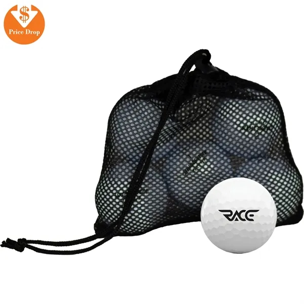 Mesh Bag W/ 6 Treo Golf Ball - Mesh Bag W/ 6 Treo Golf Ball - Image 0 of 1